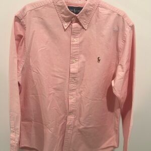Ralph Lauren Pink Casual Button Down Shirt